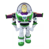 Boneco Buzz Lightyear Toy Story, C/ Asas, Anda E Emite Sons!
