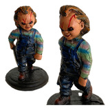Boneco Chucky Filme Terror Colecionável Estátua Resina 