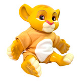 Boneco Coleção Amor De Filhote Simba Rei Leão Roma