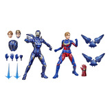 Boneco De Ação Toy Marvel Legends Captain And Rescue De 6 Po