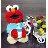 Boneco Elmo Baby Importado Raro Emite Sons Conforme Fotos 