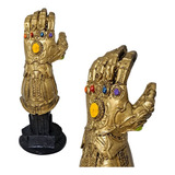 Boneco Estátua Action Figure Manopla Thanos Marvel Resina