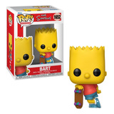 Boneco Funko Pop! Os Simpsons - Bart Com Skate