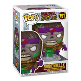 Boneco Funko Pop Bobble Head Marvel Zombies Modok 791