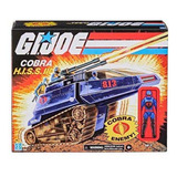 Boneco Gi Joe Retro Tanque Cobra Hiss Versão Azul + Piloto