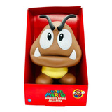 Boneco Goomba Mario Bros Articulável 20cm Brinquedo Vinil