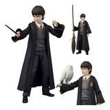 Boneco Harry Potter C/ 3 Rostos + Acessórios Pronta Entrega