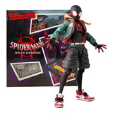 Boneco Homem-aranha Miles Morales Brinquedo Action Figure