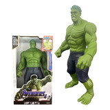 Boneco Hulk Articulado 30cm Grande Com Luz E Som Vingadores