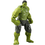 Boneco Hulk Totalmente Articulado 17cm Vingadores Huk Novo