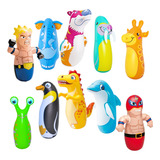 Boneco Inflável João Bobo Teimoso Combate 3d Personagens