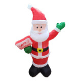 Boneco Inflável Papai Noel 1,20m Bivolt - Natal -imperdível