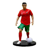 Boneco Jogador Soccer Futebol Miniatura C/base Barato