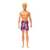 Boneco Ken Barbie Fashion & Beauty Praia Shorts Hxx52 Mattel