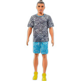 Boneco Ken Moreno 30cm Articulado Com Coca-cola Da Barbie - Mattel
