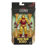 Boneco Marvel Legends Build A Figure Iron Man 2020 Hq E8708