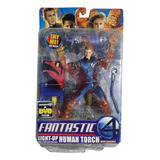 Boneco Marvel Legends Quarteto Fantástico Tocha Humana 