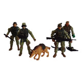 Boneco Militar Tipo Comandos Em Ação Gi Joe E Acessórios
