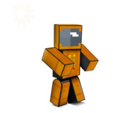 Boneco Minecraft Game Skin Zoom Original Turma Problems 25cm