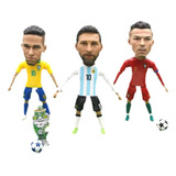 Boneco Miniatura Messi Argentina Copa Do Mundo