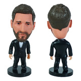 Boneco Miniatura Messi De Terno 