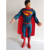 Boneco Miniatura Superman Antigo Bandeirante Dc Comics Ler