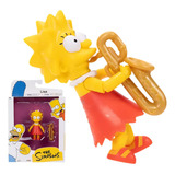 Boneco Os Simpsons Lisa Simpson Com Acessório Saxofone