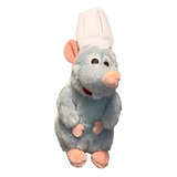 Boneco Pelucia Ratatouille Disney Original Chef Remy 17 Cm