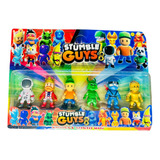 Boneco Stumble Guys Cartela Com 6 Bonecos Brinquedo Infantil