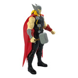 Boneco Thor 22cm Articulado Brinquedo Marvel Vingadores