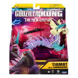 Boneco Tiamat 15cm Com Submarino - Godzilla Vs Kong Novo Império