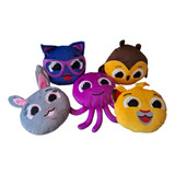 Bonecos Bolofofos Kit Com 5 Personagens