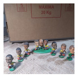Bonecos Mini Craques Coca Cola, Lote Com 7 Itens.