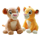 Bonecos Pelúcia Rei Leão Simba Nala Desenho