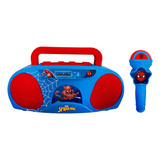Boombox Karaokê Homem Aranha 5871 Candide