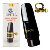 Boquilha Resina Sax Soprano Reto Curvo Júpiter Cód. Jwm-ssk1