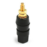 Borner Plug Banana Amplificador Ciclotron ( Preto ) #996