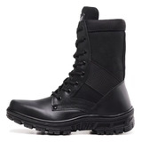 Bota Acero Infantaria Padrão Exercito Couro Legitimo Preto