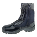 Bota Adventure Zíper Jipe Em Couro 100% Legitimo Extra Leve.