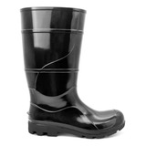 Bota Borracha Galocha Pvc Cano Longo S/ Forro Impermeável