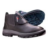 Bota Botina De Segurança Cartom Epi Bidensidade C/ Bico Aço 