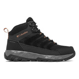 Bota Columbia Strata Trail Mid Wp Masculina - Preta