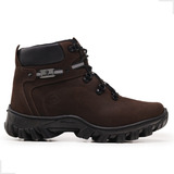 Bota Coturno Adventure Couro Legítimo Adventure Segurança