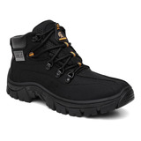 Bota Coturno Masculino Segurança Trabalho Macia Leve