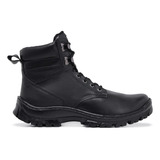 Bota Coturno Motoqueiro Militar Em Couro Adventure Paintball
