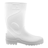 Bota De Pvc Cano Medio Branca Ca 32178/36025