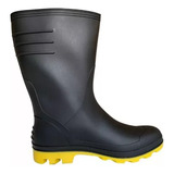 Bota De Pvc Galocha Borracha Impermeável Motoboy Chuva Moto