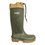 Bota Galocha Ecoboots Térmica Cano Longo Com Amarra