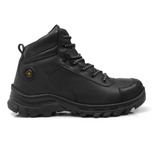 Bota Masculina Coturno Reforçada Trabalho Macia Leve Nl042