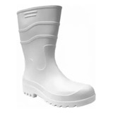 Bota Pvc Cano Longo Branca Frigorífico Cozinha Açougue